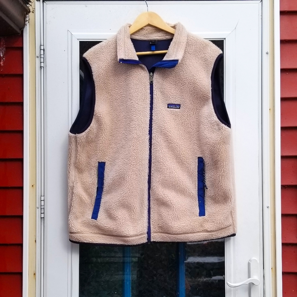 Patagonia vintage pile vest